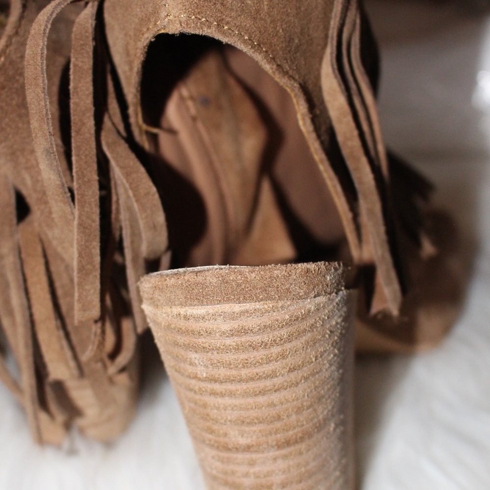 Carlos Santana, Jasper Open Toe Block Heel Bootie… - image 8